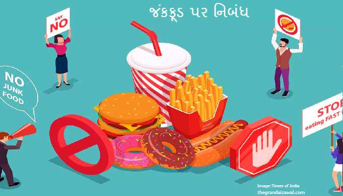Junk food Essay In Gujarati 2022 જંકફૂડ પર નિબંધ
