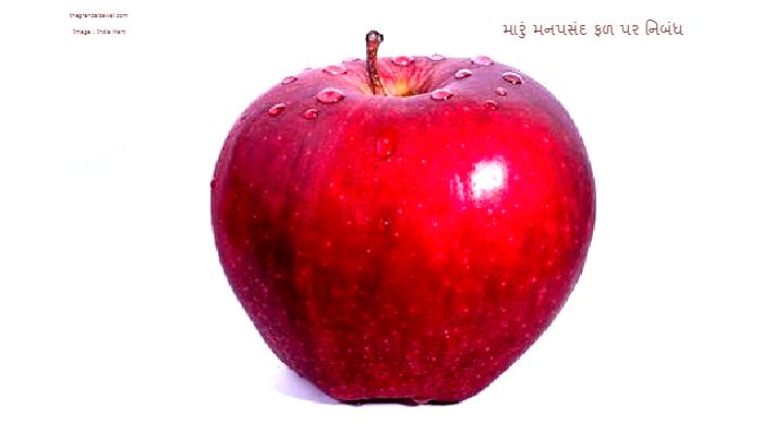 My Favorite Fruit - Apple Essay In Gujarati 2022 મારું મનપસંદ ફળ પર નિબંધ