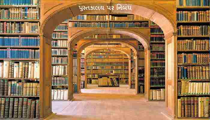 Library Essay In Gujarati 2023 પુસ્તકાલય પર નિબંધ