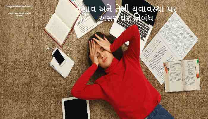 Stress And Its Effect On Youth Essay In Gujarati 2023 તણાવ અને તેની યુવાવસ્થા પર અસર પર નિબંધ