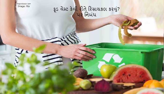 How To Recycle Food Waste ? Essay In Gujarati 2023 ફૂડ વેસ્ટ કેવી રીતે રિસાયકલ કરવું? પર નિબંધ