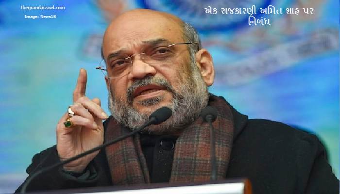 A politician Amit Shah Essay In Gujarati 2023 એક રાજકારણી અમિત શાહ પર નિબંધ